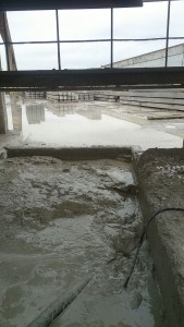 Bezinkput betonfabriek